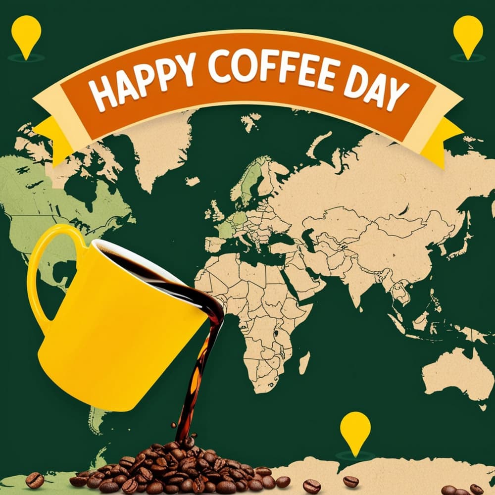 Colombian coffee landscape — the source of true quality